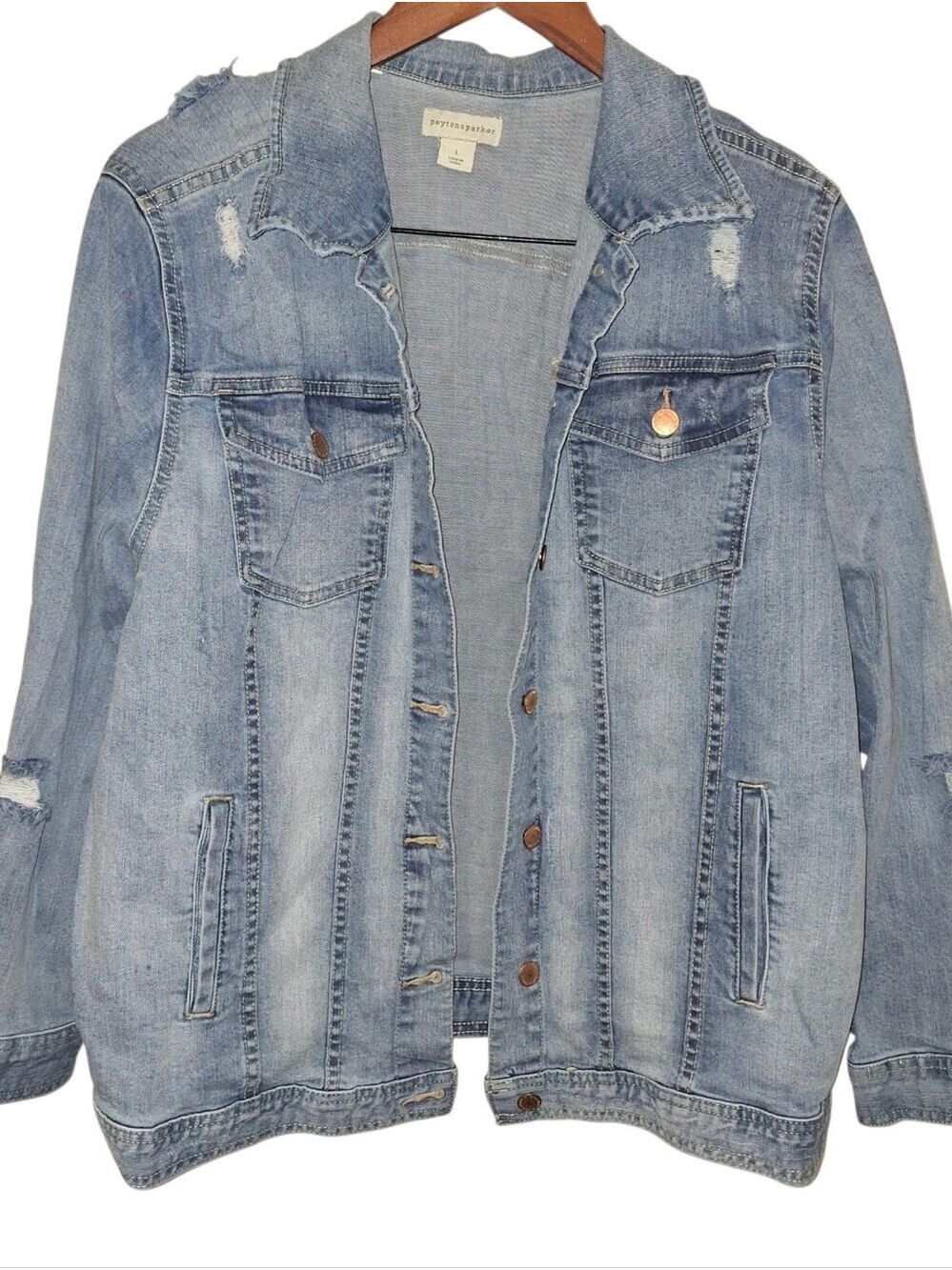 Peyton and Parker Denim Jacket Women's Large